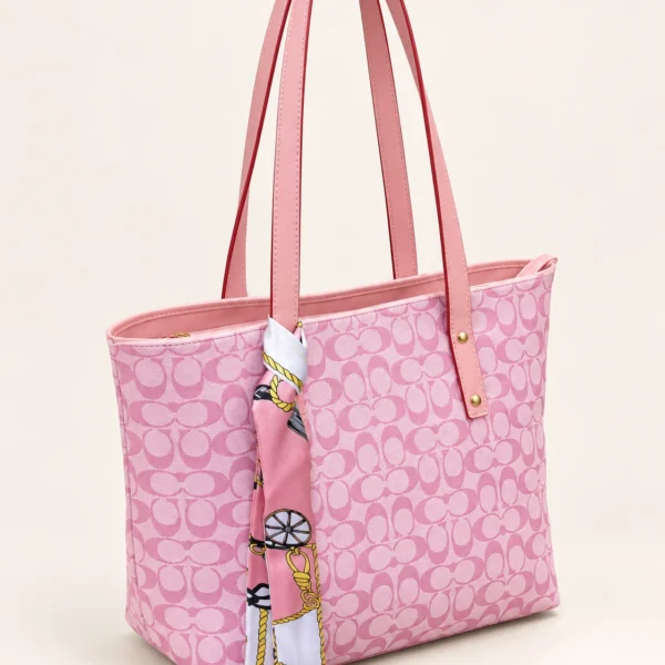 Le Cabas Rose — Rose à motifs
